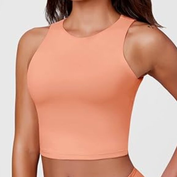 CYANSTYLE Women's 3 Piece Tank Tops Sleeveless Halter Neck Tank Crop Tops - Picture 5 of 15